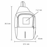 BOLSA ARNOLD GRIS (BL 148 - POLIÉSTER) - Imagen 2