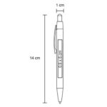BOLÍGRAFO DICKENS AZUL (AL-21014 - METAL) - Imagen 2