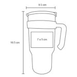 TERMO BENTLEY BLANCO (T 181 - ACERO INOXIDABLE - PLÁSTICO) - Imagen 2