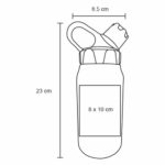 TERMO CAMARO NEGRO (T 188 - ACERO INOXIDABLE - PLÁSTICO) - Imagen 2
