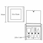 TABLA CHEDDAR BAMBU (HO 068 - BAMBÚ - ACERO INOXIDABLE) - Imagen 4