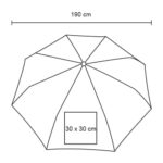 SOMBRILLA BEACH NEGRO (TL 031 - POLIÉSTER) - Imagen 2