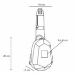 BOLSO NINJA NEGRO (BL 130 - POLIÉSTER) - Imagen 4