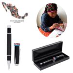 BOLÍGRAFO CISNEROS NEGRO (FM 930 HUICHOL - FIBRA DE CARBONO-METAL) - Imagen 5