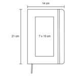 LIBRETA SABINES NEGRO (O 006 HUICHOL - POLIURETANO) - Imagen 2