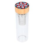 TERMO TAMAYO TRANSPARENTE (T 116 HUICHOL - VIDRIO)