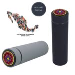 TERMO DIEGO NEGRO (T 76 HUICHOL - ACERO INOXIDABLE) - Imagen 3