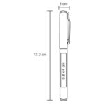 BOLÍGRAFO COBRA NEGRO (LR 31001 - PLÁSTICO) - Imagen 2