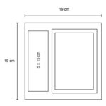 PORTARRETRATOS WALDORF BLANCO (HO 064 - CRISTAL) - Imagen 6