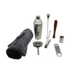 SET BARMAN GRIS (HO 059 - POLIÉSTER-ACERO INOXIDABLE) - Imagen 20