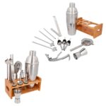 SET DAIQUIRI PLATA (HO 052 - ACERO INOXIDABLE - MADERA) - Imagen 18