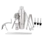 SET DAIQUIRI PLATA (HO 052 - ACERO INOXIDABLE - MADERA) - Imagen 3