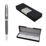 BOLÍGRAFO WILDE GRIS (PT 20230 - ALUMINIO-RUBBER) - Imagen 4