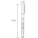 BOLÍGRAFO DEMON AZUL (GL 20160 - PLÁSTICO) - Imagen 5