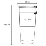 TERMO SIALUM BLANCO (T 193 - ACERO INOXIDABLE) - Imagen 2