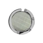 GANCHO OVAL PLATA (CP 031 - METAL)