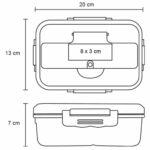 CONTENEDOR TOFU NATURAL (HO 116 - PLÁSTICO) - Imagen 2