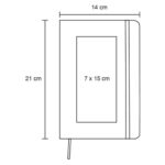 LIBRETA PREMIUM NEGRO (O 006 - POLIURETANO) - Imagen 2