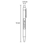 BOLÍGRAFO CARTOON VERDE (BP 5265C - CARTÓN) - Imagen 2