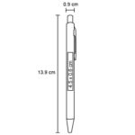 BOLÍGRAFO DAKA AZUL (BP 21041 - PLÁSTICO) - Imagen 2