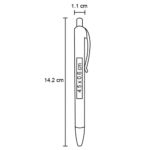 BOLÍGRAFO ARGEL ROSE GOLD (BP 23560 - PLÁSTICO) - Imagen 2