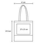 BOLSA SAINT NEGRO (BL 189 - ALGODÓN) - Imagen 2