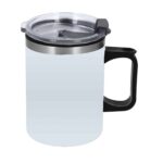 TAZA COFFEE BLANCO (T 145 - ACERO INOXIDABLE - PLÁSTICO)
