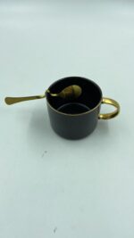 TAZA CAPUCCINO NEGRO (HO 054 - CERÁMICA - METAL) - Imagen 7