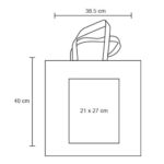 BOLSA VALLARTA UNICO (BL 060 - ALGODÓN AFELPADO) - Imagen 2