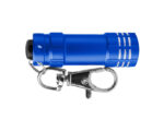 LLAVERO CON LINTERNA LEONARDO A2121 AZUL (ALUMINIO - A2121.09 -  ARTICULOS PROMOCIONALES)