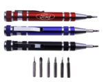 DESARMADOR TIPO PLUMA BARREL A2138 AZUL (ALUMINIO - A2138.09 -  ARTICULOS PROMOCIONALES) - Imagen 3