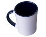 TAZA CONICA BICOLOR 14 OZ BICOLOR ARLES A2154 COBALTO (CERÁMICA - A2154.12 -  ARTICULOS PROMOCIONALES)
