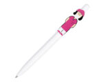 BOLÍGRAFO DE PLÁSTICO DRA. PEN A2261 BLANCO (PLÁSTICO - A2261.01 -  ARTICULOS PROMOCIONALES)