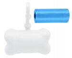 CONTENEDOR 20 BOLSAS PLASTICAS TIMMY A2295 BLANCO (PLÁSTICO - A2295.01 -  ARTICULOS PROMOCIONALES)