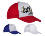 GORRA POLIESTER FORESTER A2297 BLANCO (POLIÉSTER - A2297.01 -  ARTICULOS PROMOCIONALES) - Imagen 3