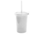VASO DE PLÁSTICO OLAS A2341 BLANCO (PLÁSTICO PP - A2341.01 -  ARTICULOS PROMOCIONALES)
