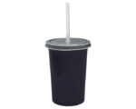 VASO DE PLÁSTICO OLAS A2341 NEGRO (PLÁSTICO PP - A2341.02 -  ARTICULOS PROMOCIONALES)