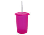 VASO DE PLÁSTICO OLAS A2341 ROSA (PLÁSTICO PP - A2341.37 -  ARTICULOS PROMOCIONALES)