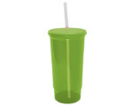 VASO DE PLÁSTICO BACHELOR A2342 VERDE CLARO (PLÁSTICO PP - A2342.08 -  ARTICULOS PROMOCIONALES)