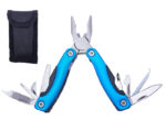 HERRAMIENTA PLEGABLE DEMIR A2356 AZUL (ACERO INOXIDABLE - ALUMINIO - A2356.09 -  ARTICULOS PROMOCIONALES)