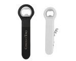 DESTAPADOR CON SACACORCHOS OPENER A2371 BLANCO (PLÁSTICO ABS - ACERO INOXIDABLE - A2371.01 -  ARTICULOS PROMOCIONALES) - Imagen 3
