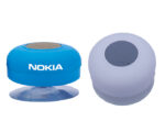 BOCINA BLUETOOTH MANOS LIBRES CONTRA AGUA AQUA MUSIC A2386 BLANCO (PLÁSTICO ABS - SILICÓN - A2386.01 -  ARTICULOS PROMOCIONALES) - Imagen 3