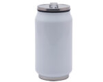 TERMO EN FORMA DE LATA NERIS DE SUBLIMACIÓN 300 ML. A2405 BLANCO (ACERO INOXIDABLE - A2405.01 -  ARTICULOS PROMOCIONALES)