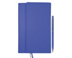 AGENDARIO PERSONAL MADISON A2428 AZUL (AGENDARIO: POLIURETANO -- BOLÍGRAFO: ALUMINIO - A2428.09 -  ARTICULOS PROMOCIONALES)