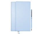 AGENDARIO PERSONAL MADISON A2428 AZUL CLARO (AGENDARIO: POLIURETANO -- BOLÍGRAFO: ALUMINIO - A2428.10 -  ARTICULOS PROMOCIONALES)