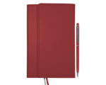 AGENDARIO PERSONAL MADISON A2428 ROJO (AGENDARIO: POLIURETANO -- BOLÍGRAFO: ALUMINIO - A2428.04 -  ARTICULOS PROMOCIONALES)