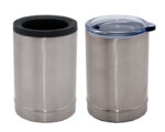 TERMO PORTA LATAS DE ACERO INOXIDABLE DE 360 ML. CROP A2429 PLATA (ACERO INOXIDABLE - A2429.17 -  ARTICULOS PROMOCIONALES)