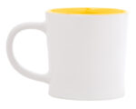 TAZA BICOLOR 11 OZ CYLIN A2435 AMARILLO (CERÁMICA - A2435.07 -  ARTICULOS PROMOCIONALES)