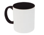 TARRO BICOLOR DE SUBLIMACIÓN 11 OZ ALINE A2463 NEGRO (CERÁMICA - A2463.02 -  ARTICULOS PROMOCIONALES)
