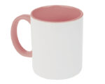 TARRO BICOLOR DE SUBLIMACIÓN 11 OZ ALINE A2463 ROSA (CERÁMICA - A2463.05 -  ARTICULOS PROMOCIONALES)